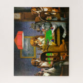 Hunde, die Poker spielen Puzzle (Vertikal)