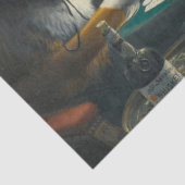 Hunde, die Poker spielen (Tierkartenspiel) Seidenpapier (Detail)