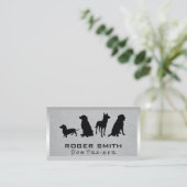 Hunde | Dienstleistungen für Tiere Visitenkarte (Stehend Vorderseite)