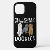 Hunde Doodle Mama gibt Vater Labradoodle Doodle Case-Mate iPhone Hülle (Rückseite)