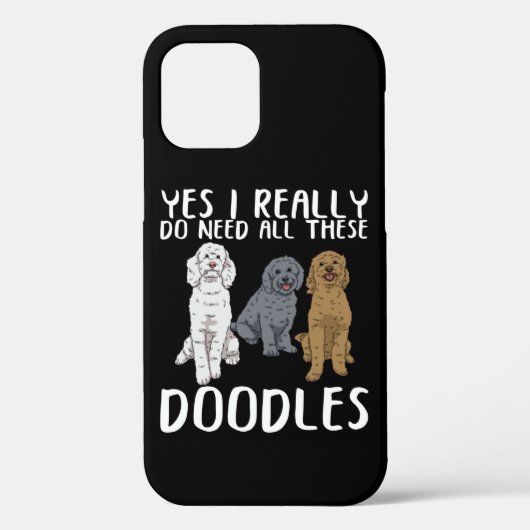 Hunde Doodle Mama gibt Vater Labradoodle Doodle Case-Mate iPhone Hülle (Rückseite)