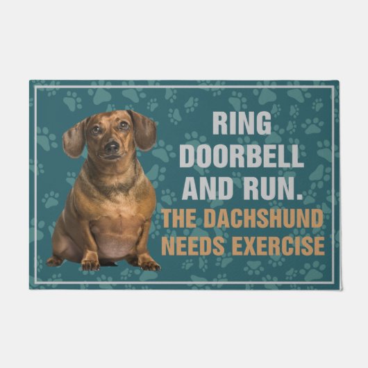 Hunde Doormat - Funny Doormat - Funny Housewärming Fußmatte (Vorderseite)
