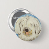 Hunde durch Eric ginsburg Button (Vorne & Hinten)