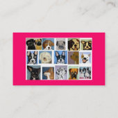 Hunde durch Eric ginsburg Visitenkarte (Rückseite)