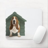 Hunde durch Hundehaus Mousepad (Mit Mouse)