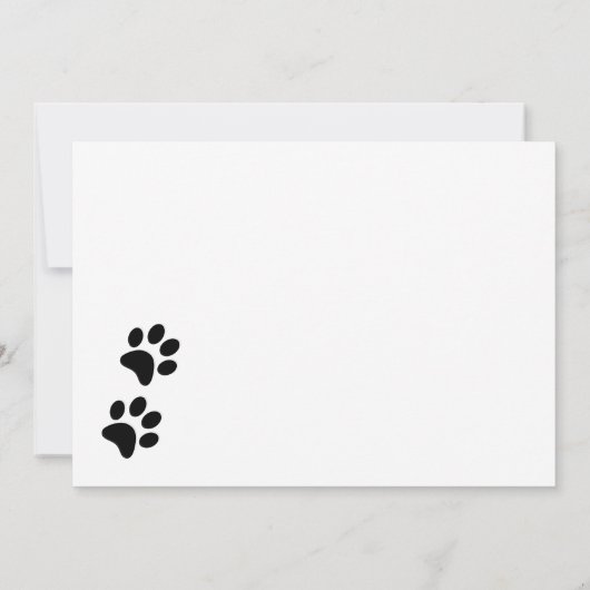 Hunde Ehrenretter Foto Hochzeit speichern das Datu Save The Date (Rückseite)