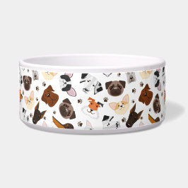 Hunde entwerfen große Haustierschüssel Napf