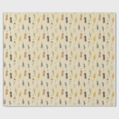 Hunde erlaubt geschenkpapier (Flach)