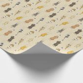 Hunde erlaubt geschenkpapier (Ecke)