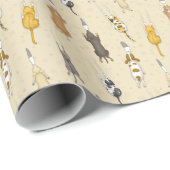 Hunde erlaubt geschenkpapier (Rolleneckpunkt)