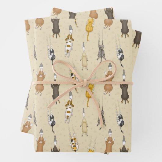 Hunde erlaubt geschenkpapier set (Beispiel)
