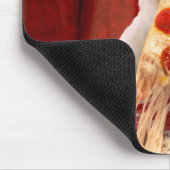 Hunde essen Pizza Slice Mousepad (Ecke)