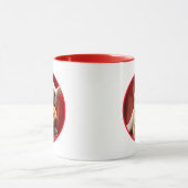 Hunde essen Pizza Slice Tasse (Zentrum)
