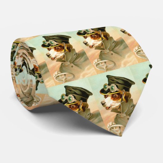 Hunde fahren krawatte (Gerollt)