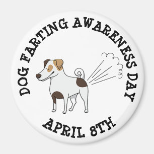 Hunde Farnness Day Funny Holiday Magnet