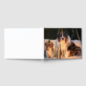 Hunde feiern neues Jahr Gästebuch (Voll)