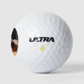 Hunde feiern neues Jahr Golfball (Logo)