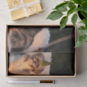 Hunde feiern neues Jahr Seidenpapier (Geschenk)