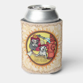 Hunde Feuerwehrleute können kühler Dosenkühler (Kanne Rückseite)