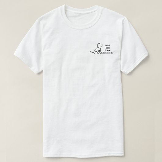Hunde Firmen T-Shirt (Design vorne)