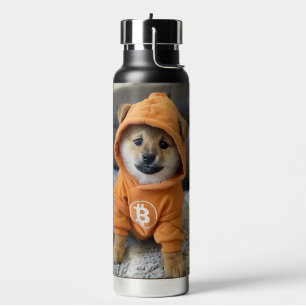 Hunde Flasche Vakuum Isoliert
