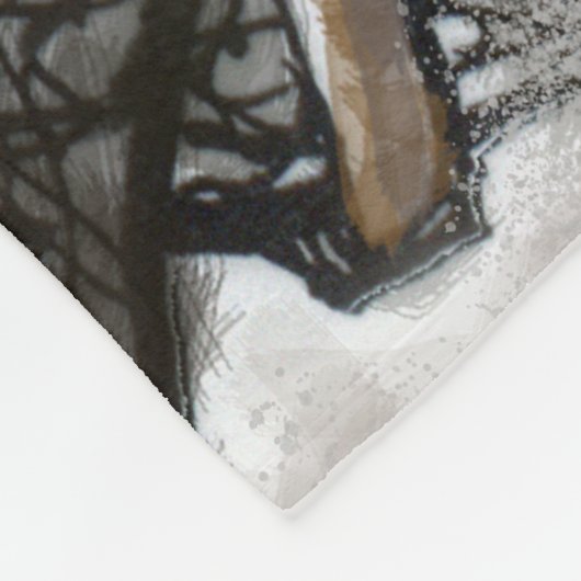 Hunde Fleecedecke (Ecke)