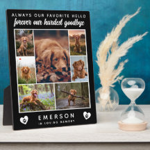 Hunde-Foto-Collage Lieblings-Hallo Schwerster Absc