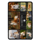 Hunde-Foto-Collage Magnet (Vertikal)
