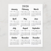 Hunde Foto Frohe Weihnachten 2025 Kalender (Rückseite)