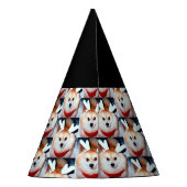 Hunde Foto GeburtstagsDIY Partyhütchen (Rückseite)