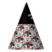 Hunde Foto GeburtstagsDIY Partyhütchen (Links)