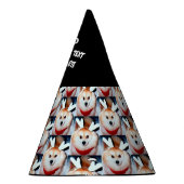 Hunde Foto GeburtstagsDIY Partyhütchen (Rechts)