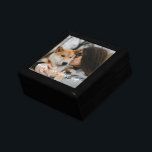 Hunde-Foto-Geschenk für Mama Vater vom Hund Keepak Erinnerungskiste<br><div class="desc">Eine Weihnachtsweihnachtsweihnachtsweih von Ihrem Hund,  mit Ihrem geliebten Haustier oder Haustier Foto. Ersetzen Sie dieses Beispiel-Foto durch ein Foto Ihres Hundes.</div>
