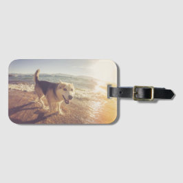Hunde Foto Geschenk Personalisiert Gepäckanhänger