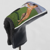 Hunde-Foto Golf Headcover (3/4 Vorderseite)