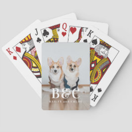 Hunde-Foto-Haustier-Andenken Spielkarten