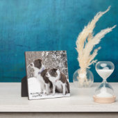 Hunde Foto Keepake Fotoplatte (InSitu)