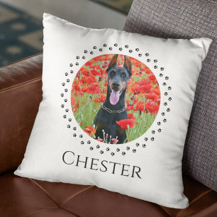 Hunde-Foto-Kissen - Personalisiertes Beigeschenk f Kissen