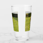 Hunde Foto Personalisiert 2 Seite Glas (Links)