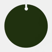 Hunde Foto, Personalisiert, Erste Weihnachten Ornament Aus Metall (Rückseite)