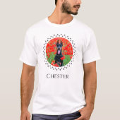 Hunde Foto Shirt - Personalisiertes Haustier Gesch (Vorderseite)