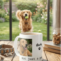 Hunde-Foto-Tasse, Nicht Nur Ein Haustier