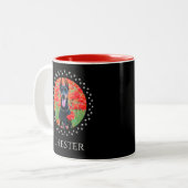 Hunde Foto Tasse - Personalisierter Pet Keepake (Vorderseite Links)