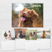 Hunde FotoCollage Modern 2025 Kalender
