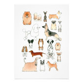 Hunde Fotodruck (Vorne)