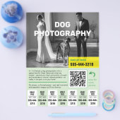 Hunde-Fotograf-Flugblatt Flyer (Einzeln)