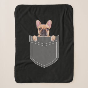 Hunde Französischer Bulldog in meinem Pocket-Bek Sherpadecke