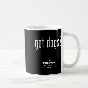 Hunde fressen die Hunde Katzen - Trump macht Haust Kaffeetasse