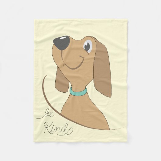 Hunde freundlich fleecedecke (Vorderseite)