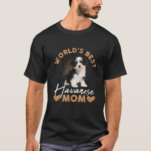 Hunde Funny Women - Die beste Havanese-Mama der We T-Shirt